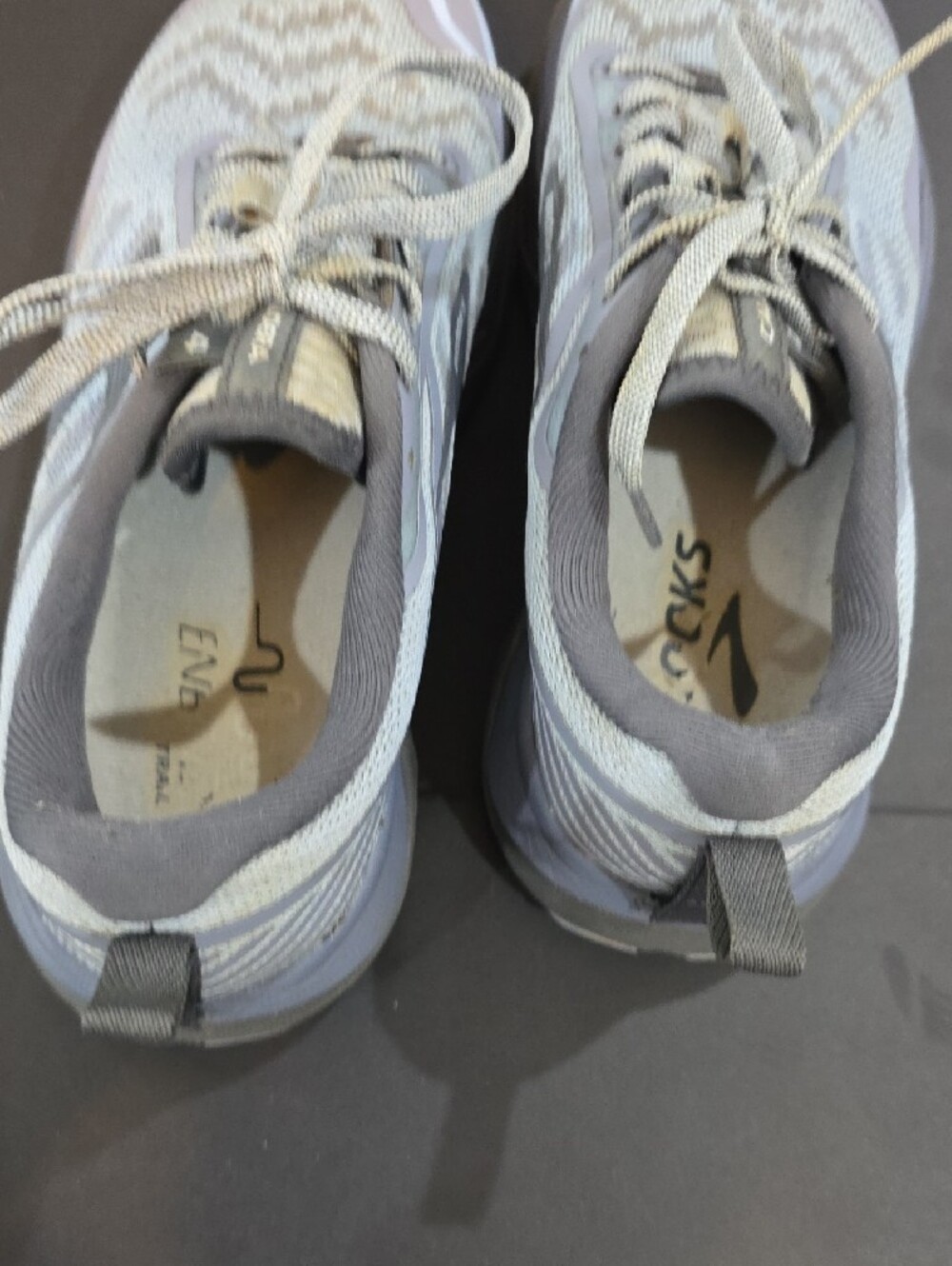 Brooks Caldera 4 Women's Light Gray Athletic Running Shoes Size 7 - Picture 9 of 11